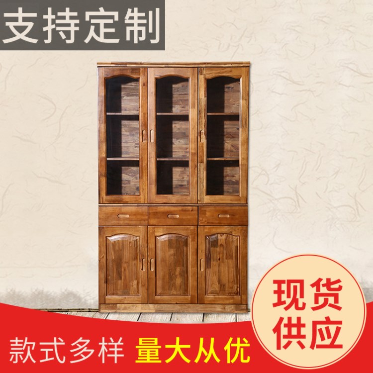 供應(yīng)創(chuàng)意簡(jiǎn)約現(xiàn)代實(shí)木書(shū)柜 家用簡(jiǎn)易辦公室書(shū)架大書(shū)櫥 可加工定制