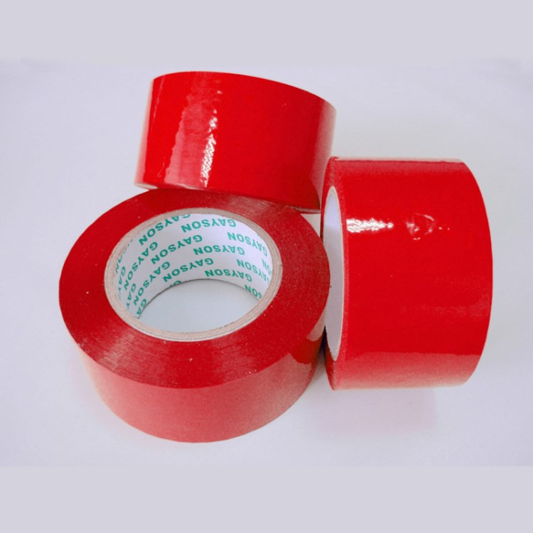 供應紅色膠帶 BOPP 紅色封箱膠帶 紅色 藍色 綠色 膠帶 膠紙