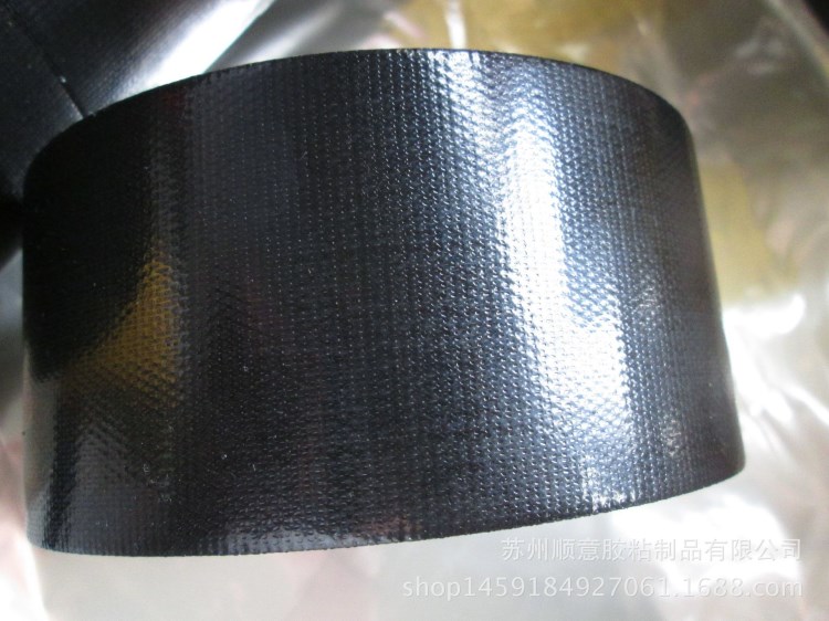 加粘加厚黑色環(huán)保布基膠帶地毯膠帶防水布基20M/40M 寬度可選