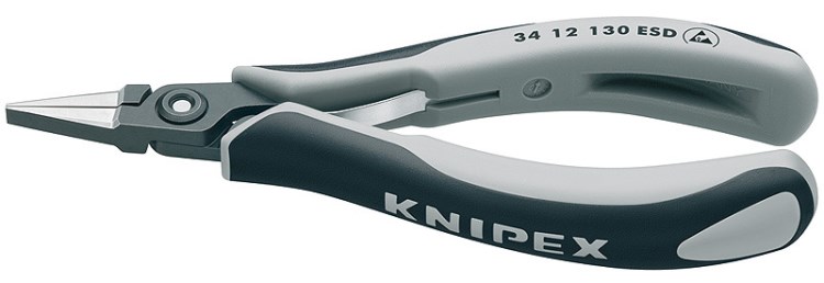 德國 KNIPEX 凱尼派克 34 12 130 ESD 防靜電精密電子夾鉗
