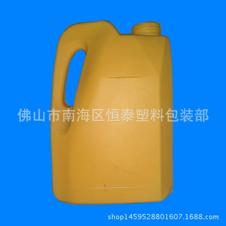 廠家供應(yīng)4L機(jī)油瓶 桶 罐 汽車潤滑油包裝 PE瓶 化工 塑料包裝桶