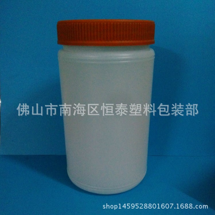 廠家供應(yīng)廣口PE瓶 86牙直身瓶 化工包裝 食品包裝 圓形 鑼口半 透