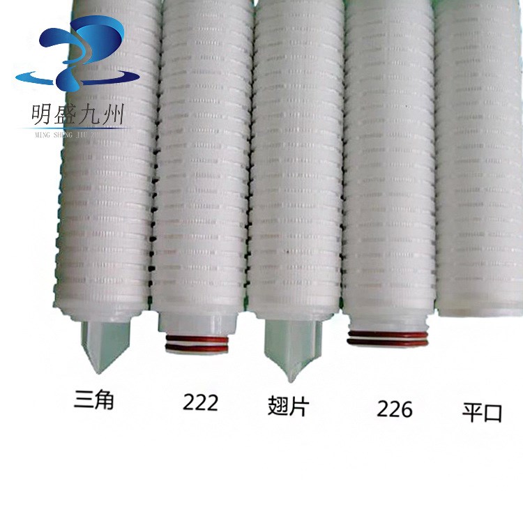 聚醚砜(PES）微孔膜折疊濾芯 10寸0.22微米