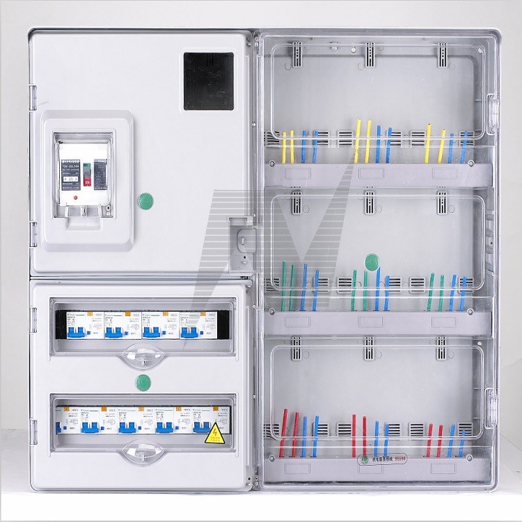 單相九戶電表箱，預(yù)付費(fèi)電表箱計(jì)量箱，防阻燃配電箱電表箱帶鎖