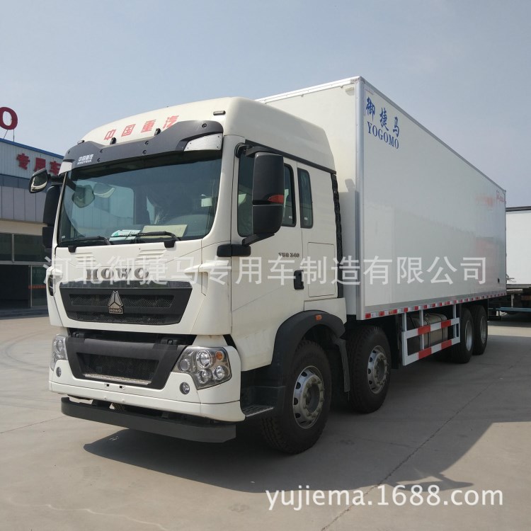 重汽豪沃冷藏車9.6米保溫箱 廠家直銷CA5310XYKP63K2L6T4E5