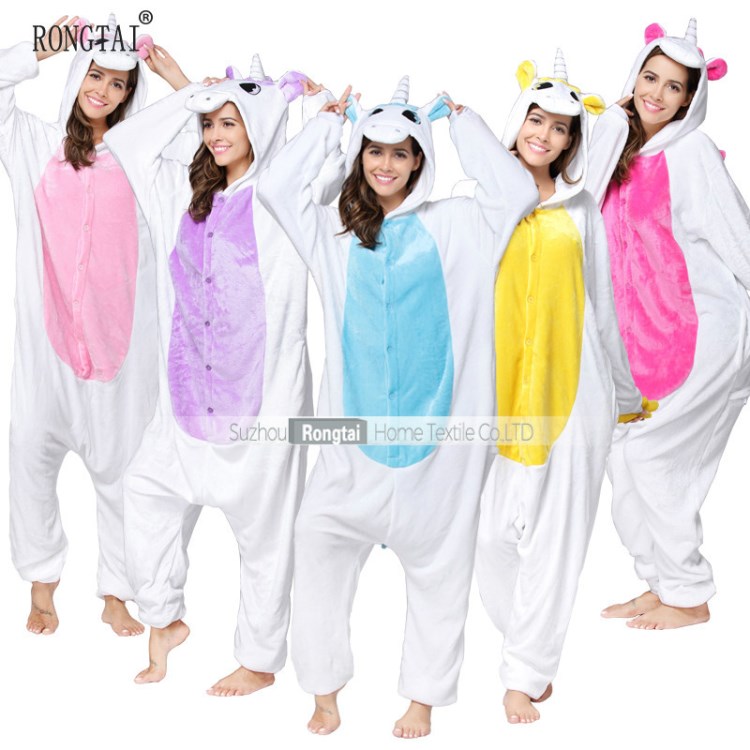 unicorn onesie獨(dú)角獸卡通連體睡衣如廁版動(dòng)物睡衣演出服