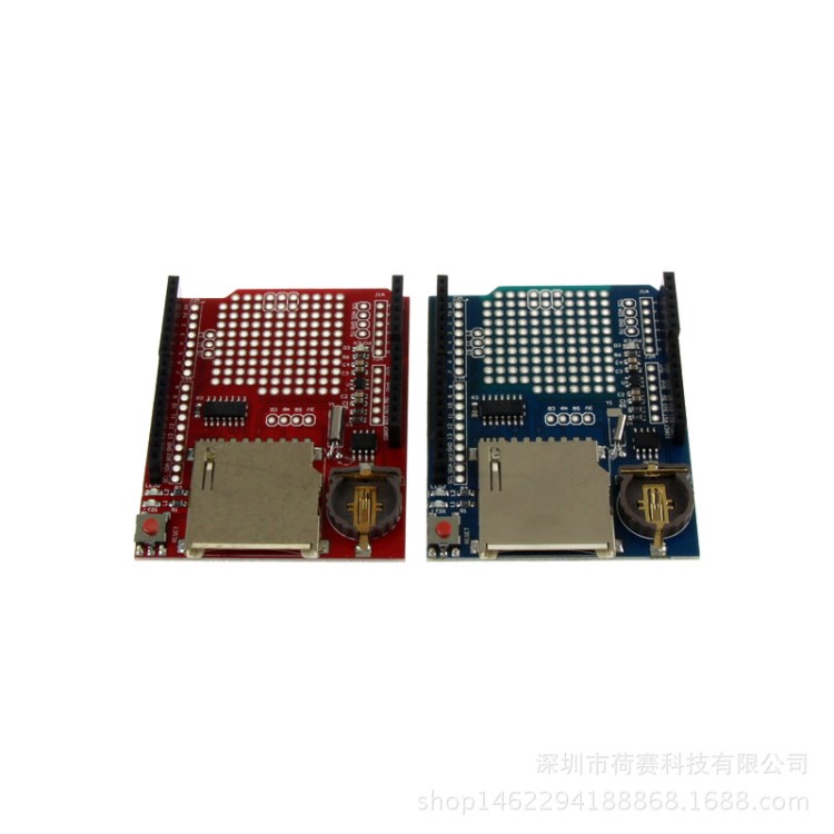 XD-204 數(shù)據(jù)記錄器 Data Logging shield 藍(lán)色 紅色