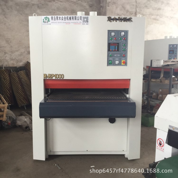 廠家直銷(xiāo)木工機(jī)械砂光機(jī)實(shí)木家具打磨拋光專(zhuān)用木工重型寬帶砂光機(jī)