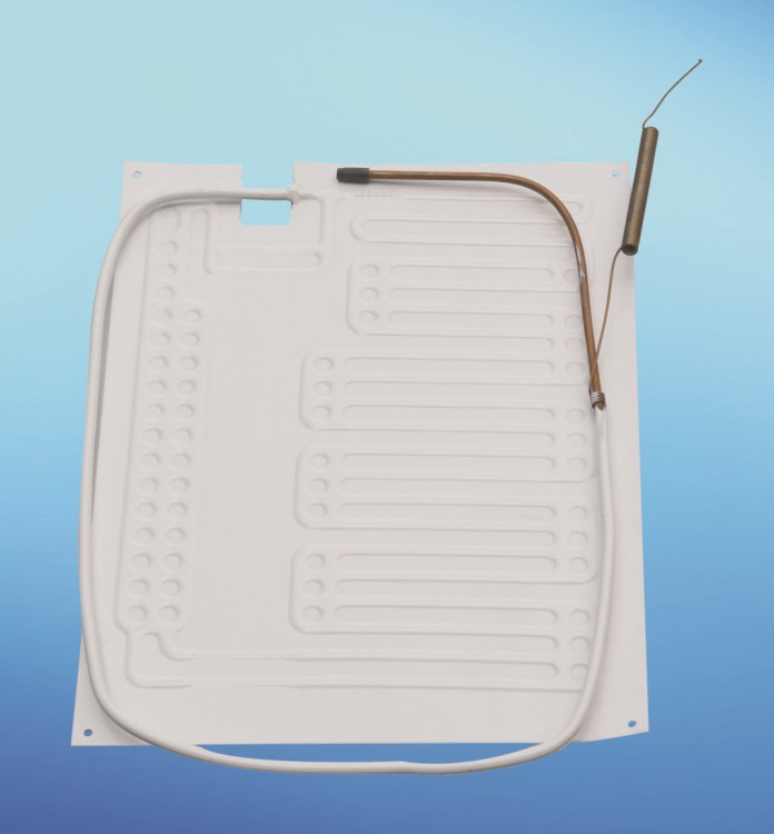 单管小冰箱蒸发器带毛细管蒸发器多系统组合套管蒸发板