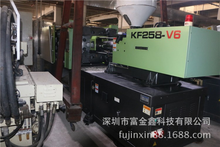 快餐盒专用机2015年出厂的宝捷258T注塑机KF258-V6变量泵高速机