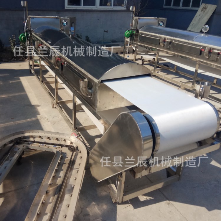 多功能數控涼皮機圓形防手工全自動涼皮河粉成型機燃氣式涼皮機