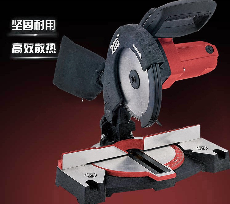 推薦百聞臺式合金8寸鋸鋁機 J1X-BW-205齒輪鋸鋁機45度
