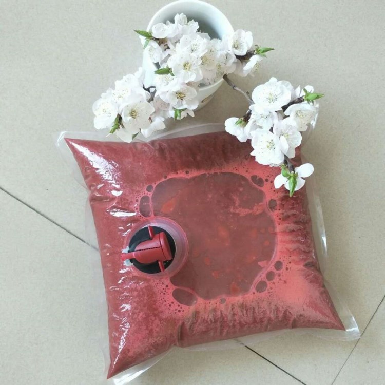 BIB盒中袋爆款蝴蝶閥紅酒盒中袋四邊封 無菌包裝袋水果汁包裝袋