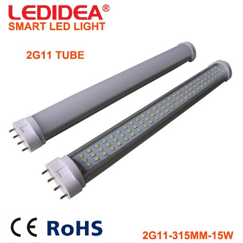 2835貼片2G11LED H管15w替代普通4針36WH管橫插燈管