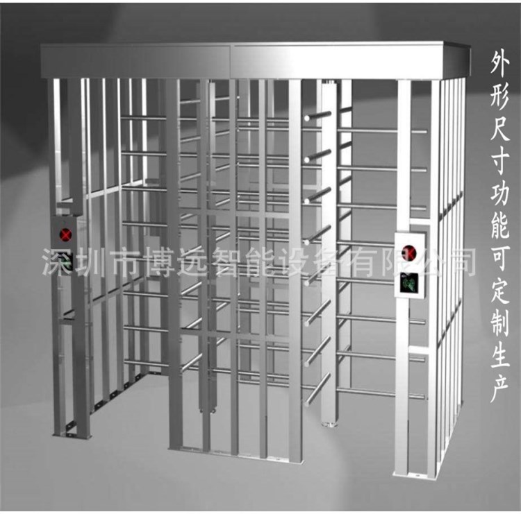 三通道柵欄十字閘深圳全高閘機廠家 上海工地全高旋轉閘 南京轉閘