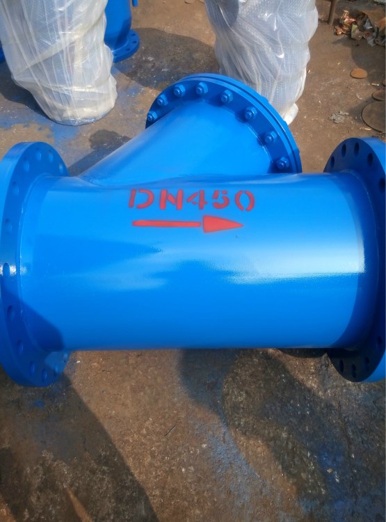 Y型過濾器除污器管道過濾器鑄鋼刷式過濾器臥式直通除污器