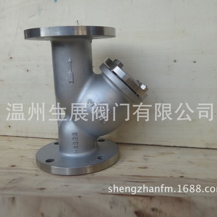 厂家直销不锈钢法兰过滤器  碳钢法兰Y型过滤器   GL41W GL41H