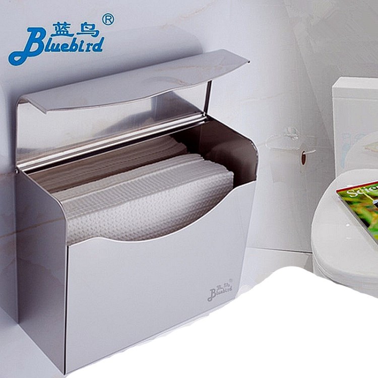 藍鳥005 衛生間不銹鋼草紙盒 手紙箱 抽紙盒 浴室紙巾盒 廠家直銷