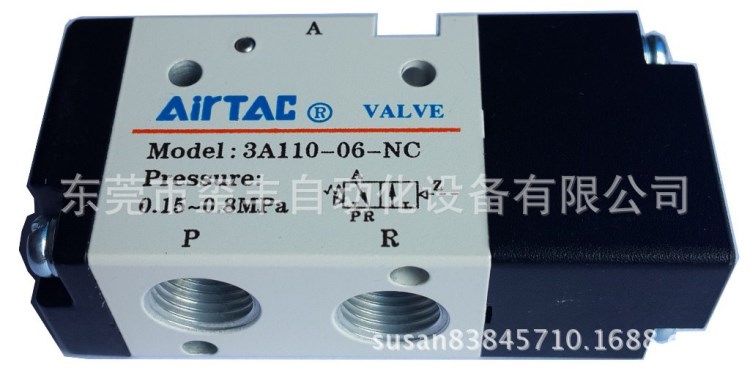 供應亞德客 氣控閥 3A110-06-NC  三口二位