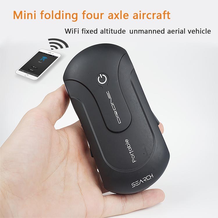新款熱賣迷你折疊遙控飛機WiFi航拍無人機語音控制定高四軸飛行器