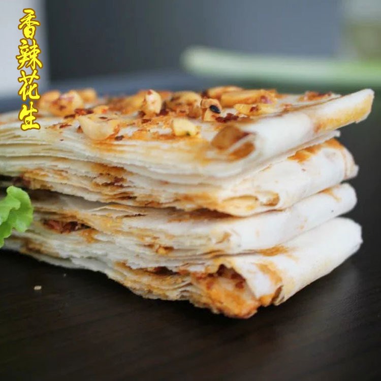 地方特色 多味煎饼五香花生煎饼休闲食品 供应批发山东香酥煎饼