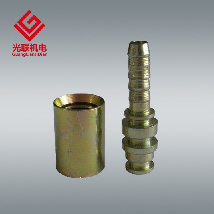 礦用綜采支架高壓膠管扣壓接頭快速接頭KJX-Ф16&times;3廠直銷價優(yōu)惠