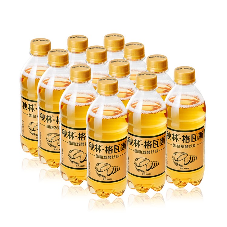 秋林格瓦斯350ml*12瓶面包發(fā)酵飲料飲品整箱裝批發(fā)包郵