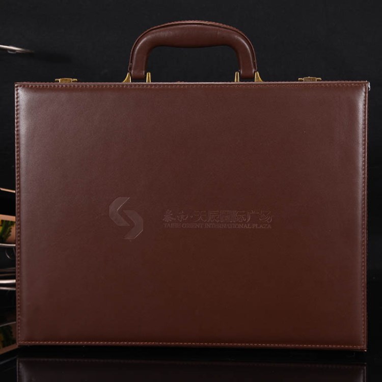 多功能皮質交房盒 pu房地產交房箱 辦公文件交付盒可加logo