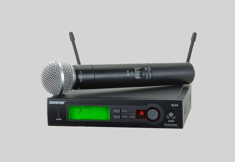 Shure/舒爾 SLX24/SM58 無(wú)線話筒舞臺(tái)演出主持麥克風(fēng)