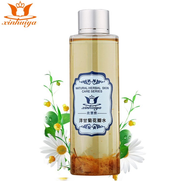 創(chuàng)意款 洋甘菊花瓣水150ML天然花水舒敏控油修復(fù)敏感肌膚護(hù)膚品