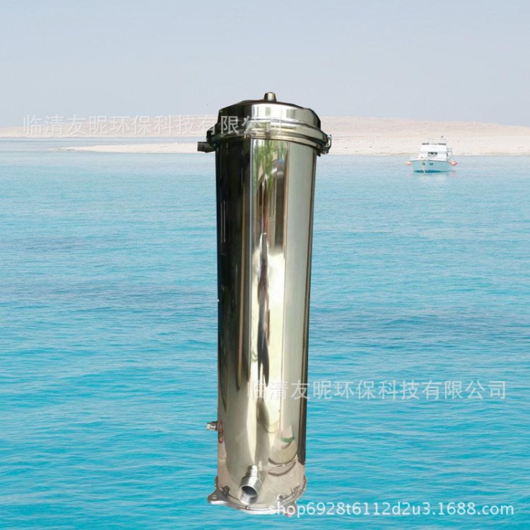 水处理小型设备过滤器5芯20寸PP棉过滤器 不锈钢精密过滤器