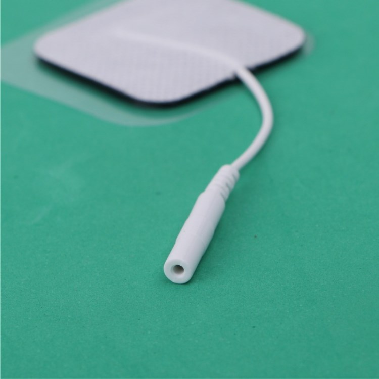 無(wú)紡布理療貼片 2.0插孔尾巴線減肥電極片tens electrodes兩件套