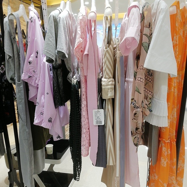 Z117&amp;S2917夏裝品牌折扣尾貨批發(fā)女裝一手貨源女裝