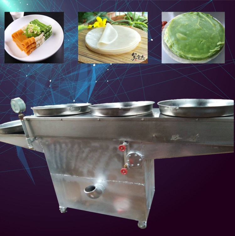 世潤圓形蒸汽涼皮機   面皮機  米粉機 河粉機 腸粉機 品質(zhì)