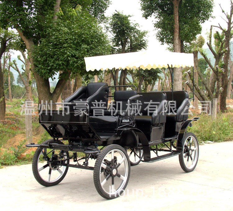 銷量爆款豪普HP-16A三排座歐式觀光婚禮馬車