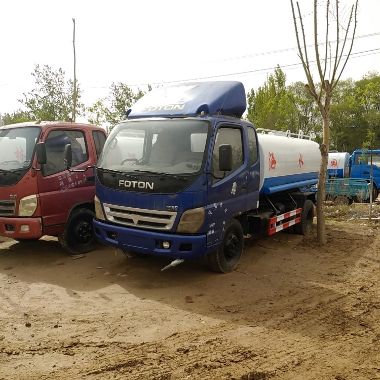 二手灑水車福田5噸8噸工地灑水車