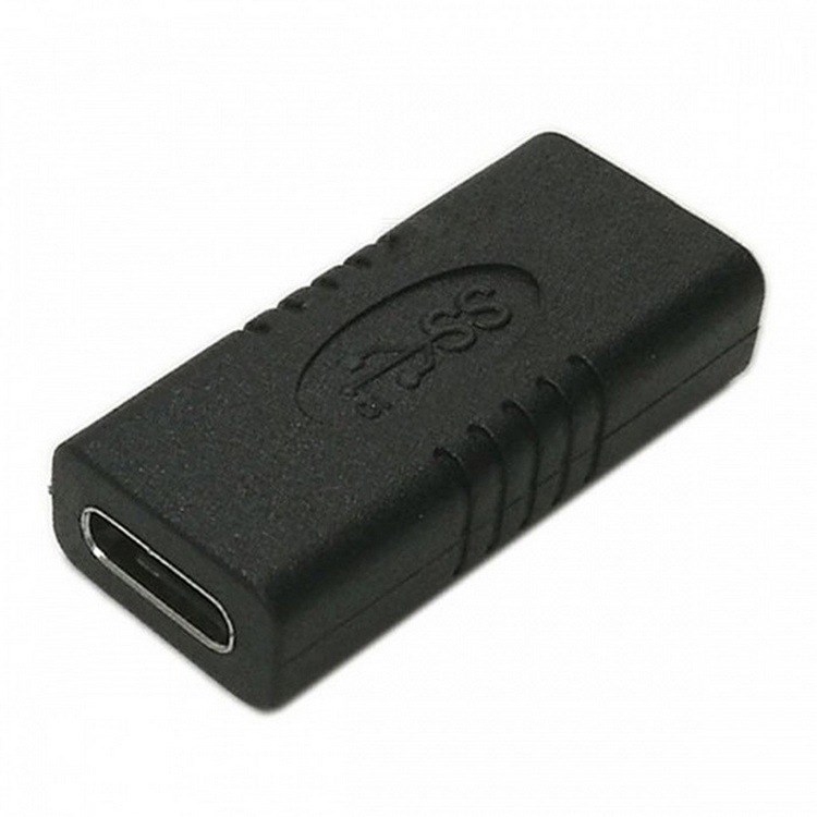 UC-025 USB2.0 Type-C母對母直通頭 USB-C孔對孔充電數(shù)據(jù)線轉(zhuǎn)換頭