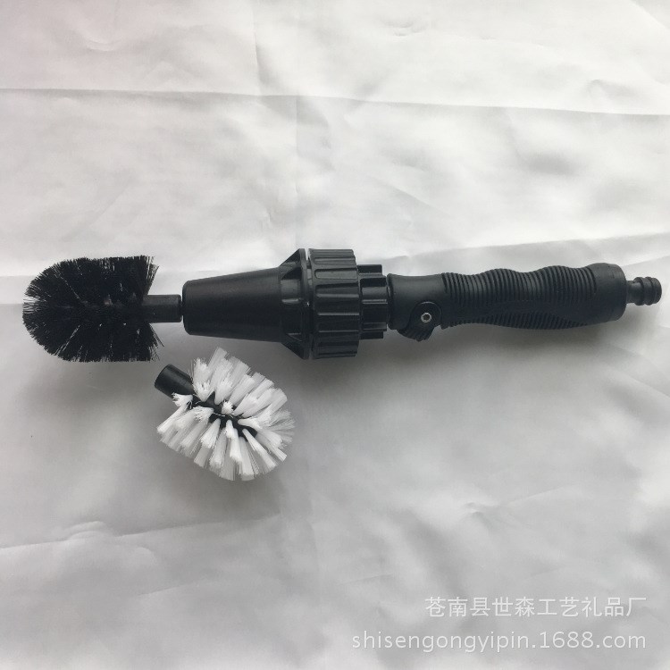Brush Hero 水驅動旋轉清洗刷洗車手持噴水刷子新款TV產品