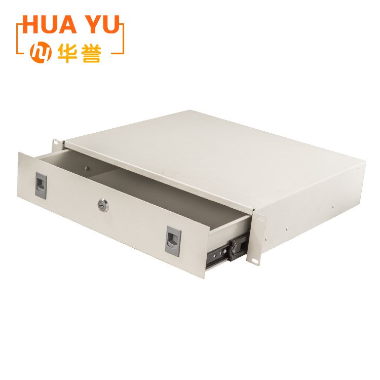 19寸拖拉式光纜盒 機架式光纜盒 抽離式終端盒 網(wǎng)絡光纜機盒定制