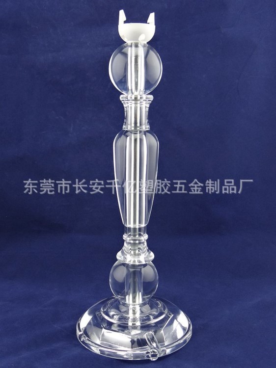 燈具配附件 復(fù)古臺(tái)燈燈柱 LED發(fā)光燈柱 亞克力有機(jī)玻璃水晶燈柱