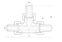 焊接式管接頭 YZG5-25 三通中間接頭 （江蘇 揚中）歡迎批發(fā)