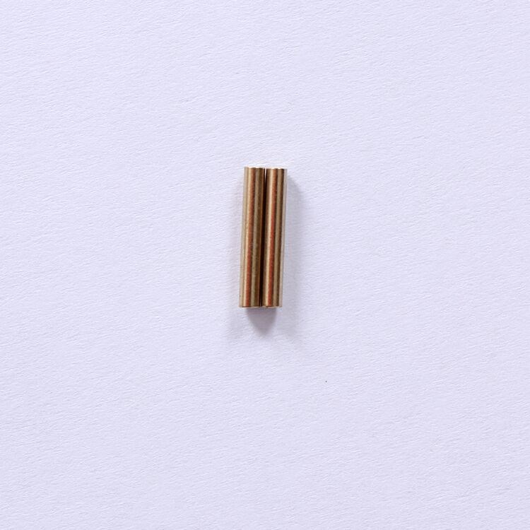 漁具廠家直銷 固定線夾空管  垂釣用品 單銅管