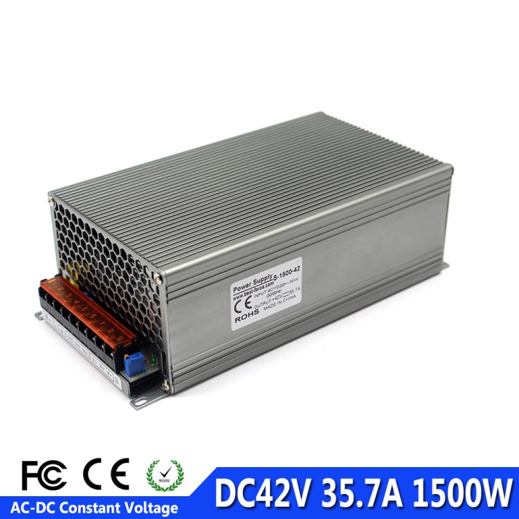 厂家直销DC42V1500W数控雕刻机开关电源 42V1500W伺服电机电源