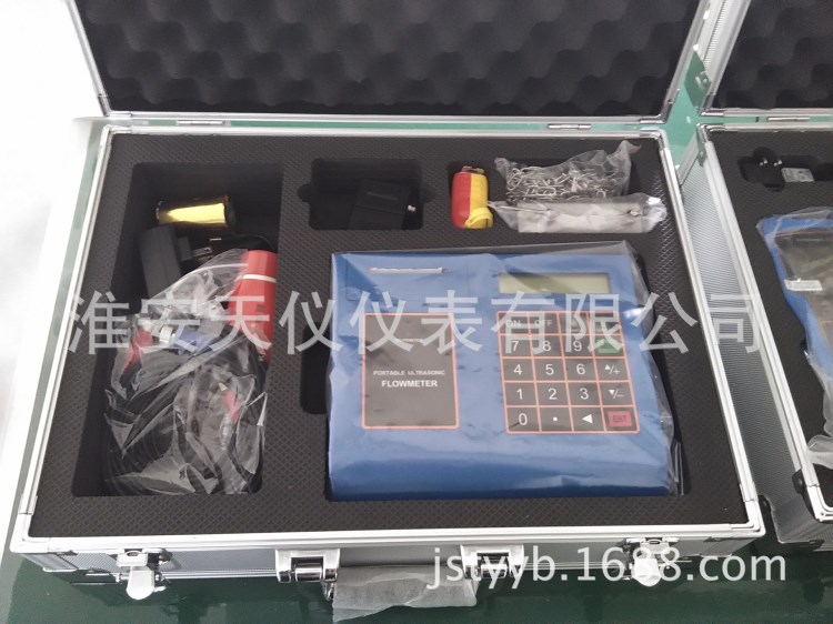 超聲波流量計現貨供應可打印帶熱量表 便攜式超聲波流量計