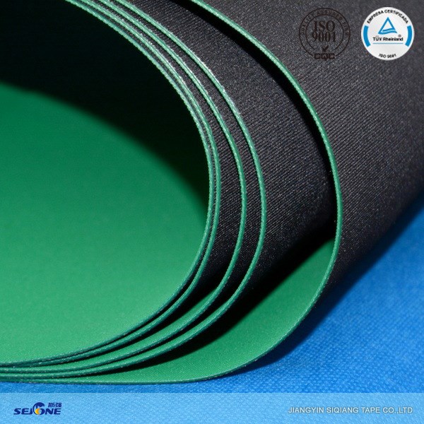 TC-1.5mm綠黑高彈節(jié)能造紙紡紗業(yè)齒接傳動帶