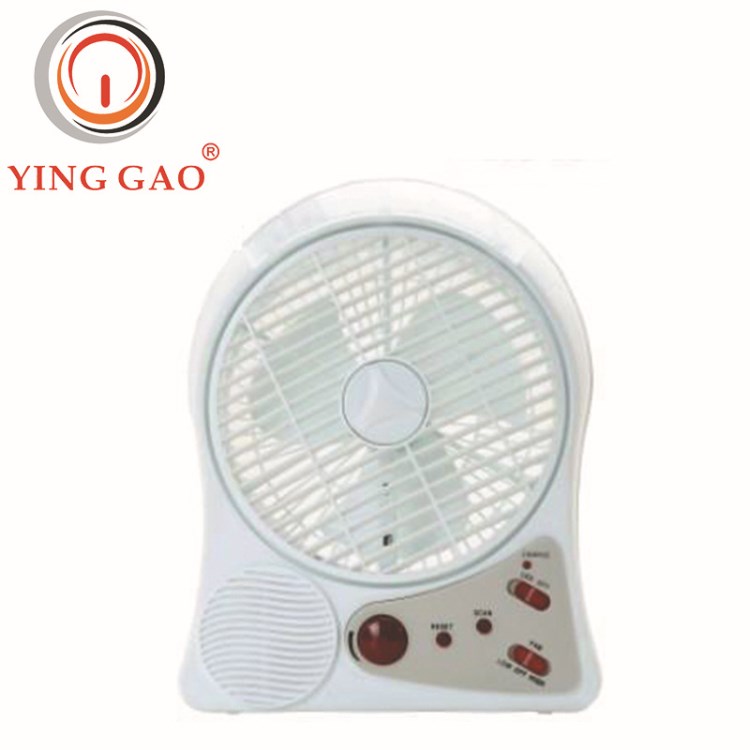 批發(fā)充電應(yīng)急電風(fēng)扇YG-390RD帶收音機(jī)功能24顆燈珠