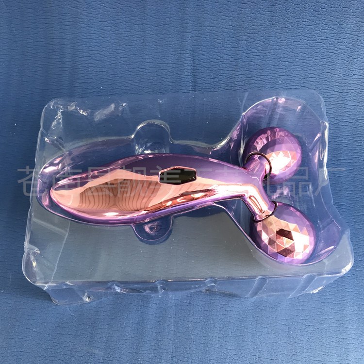 廠家直銷(xiāo) 鉑金滾輪美容儀 臉部眼部按摩儀器 3d滾輪器 面部提拉緊