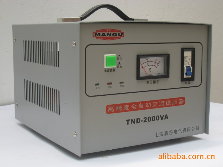 上海滿谷品牌 全自交流家用穩(wěn)壓器 功率足 SVC-2000W 150V穩(wěn)壓220