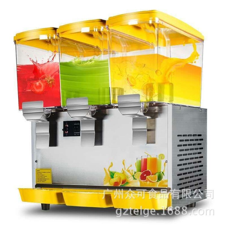 冷熱兩用三缸果汁機(jī)，提供OEM貼牌代加工服務(wù)。