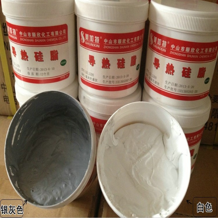 廠家直銷：1.6系數(shù)導(dǎo)熱硅脂,白色,一KG/罐